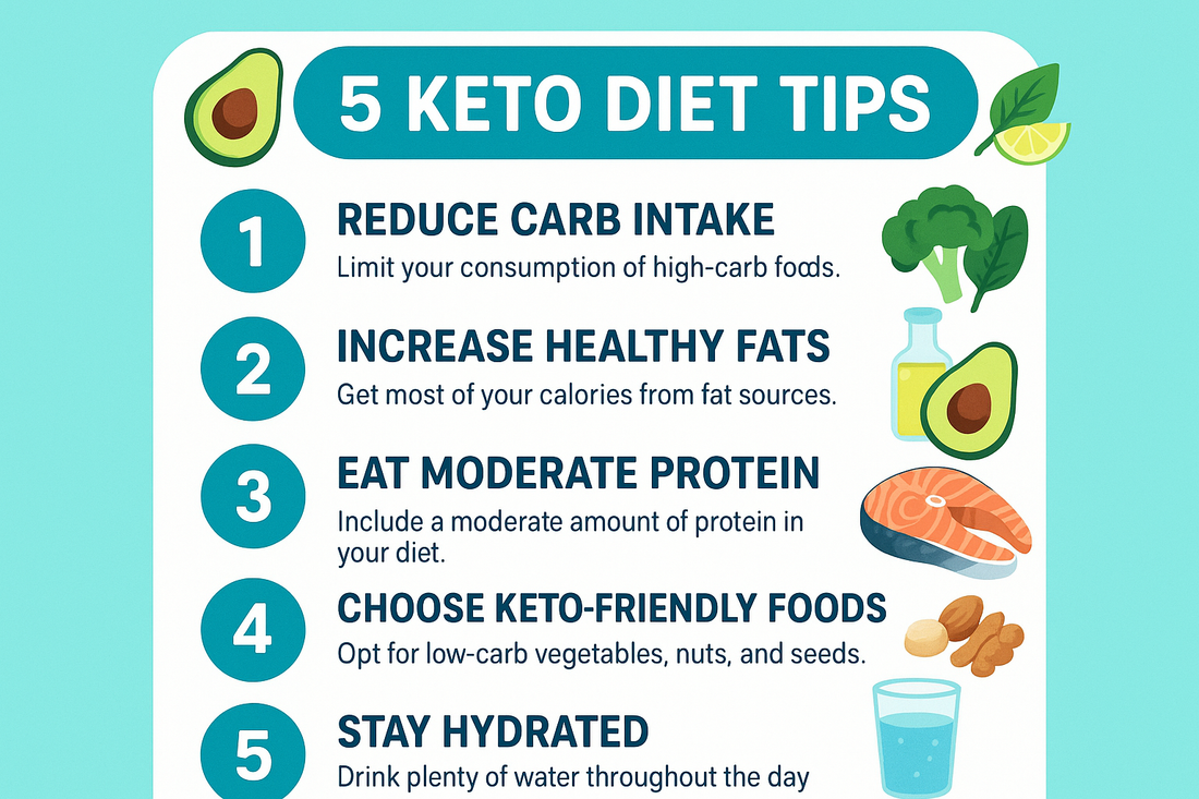 5 einfache Tipps für Keto-Anfänger