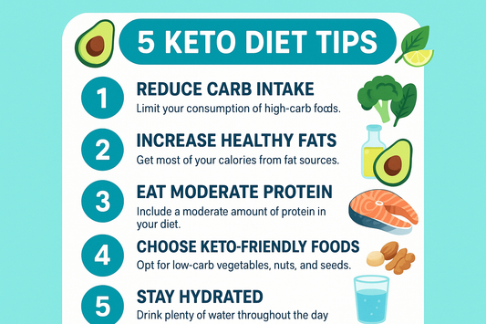 5 einfache Tipps für Keto-Anfänger