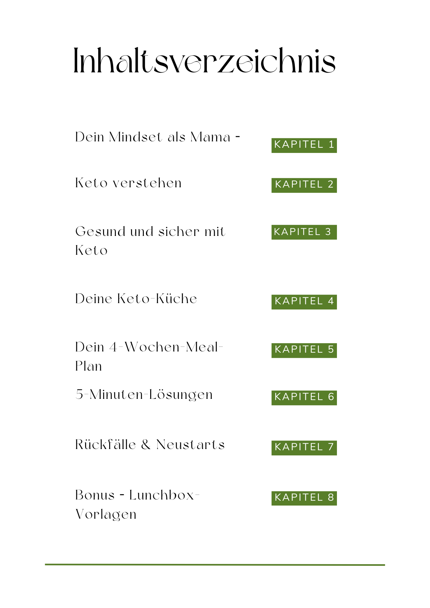 Keto für Moms : Von Chaos zu Klarheit